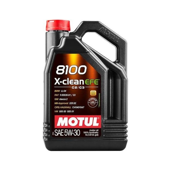 MOTUL 8100 X-clean EFE SAE:5W30 5L Olio Motore